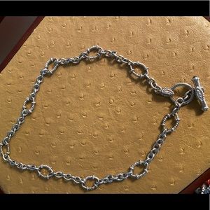 Judith Ripka Toggle necklace